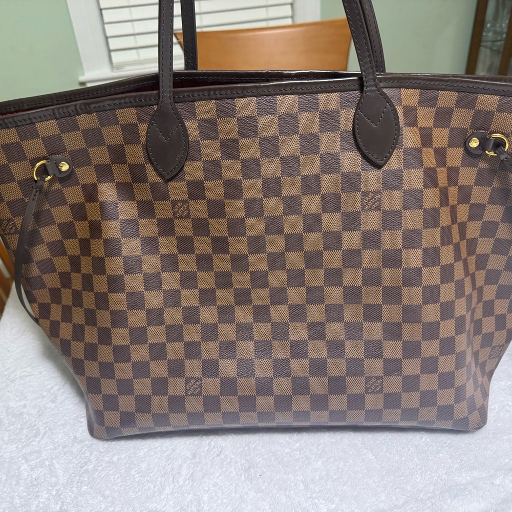 AUTH Louis Vuitton Neverfull GM Damier